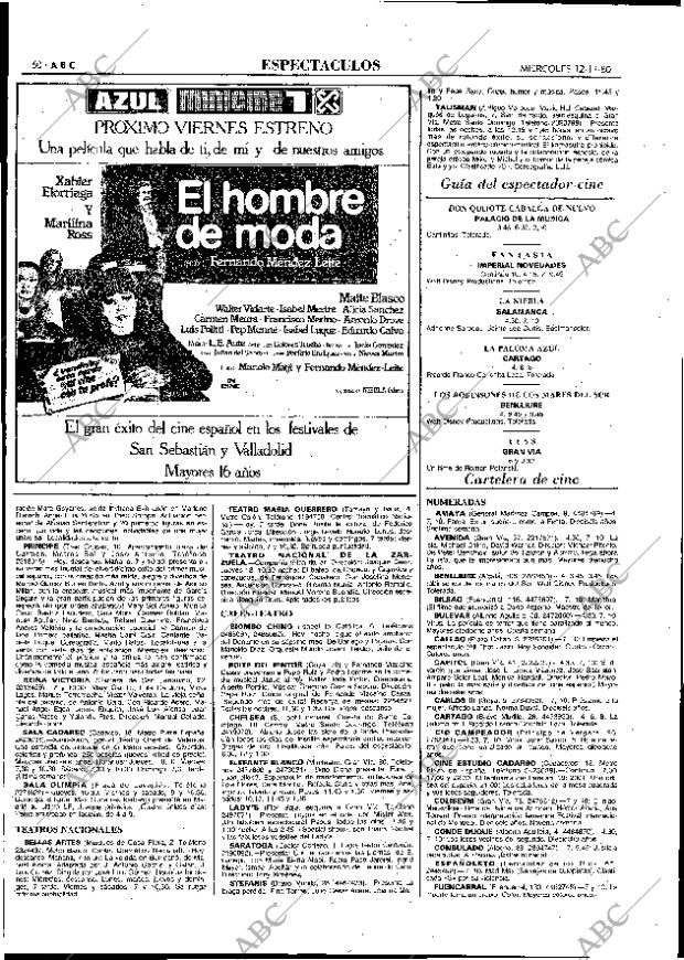 ABC MADRID 12-11-1980 página 72