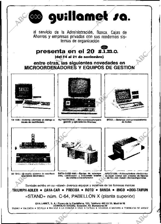 ABC MADRID 13-11-1980 página 104