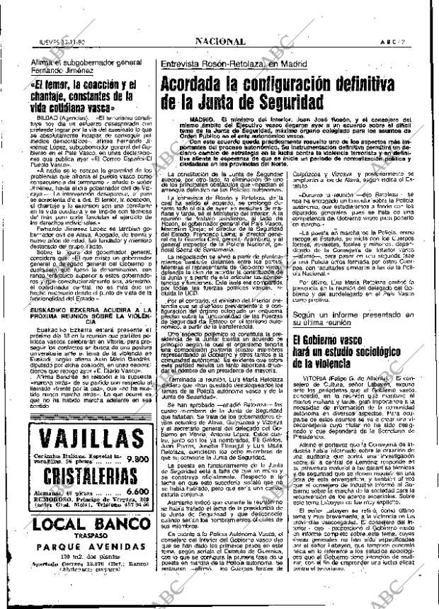 ABC MADRID 13-11-1980 página 27