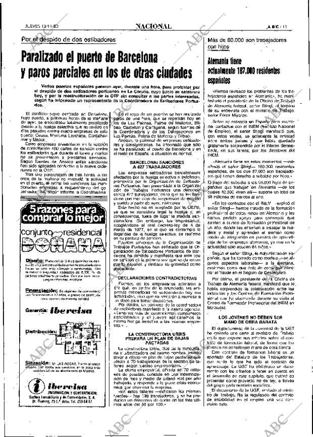 ABC MADRID 13-11-1980 página 31