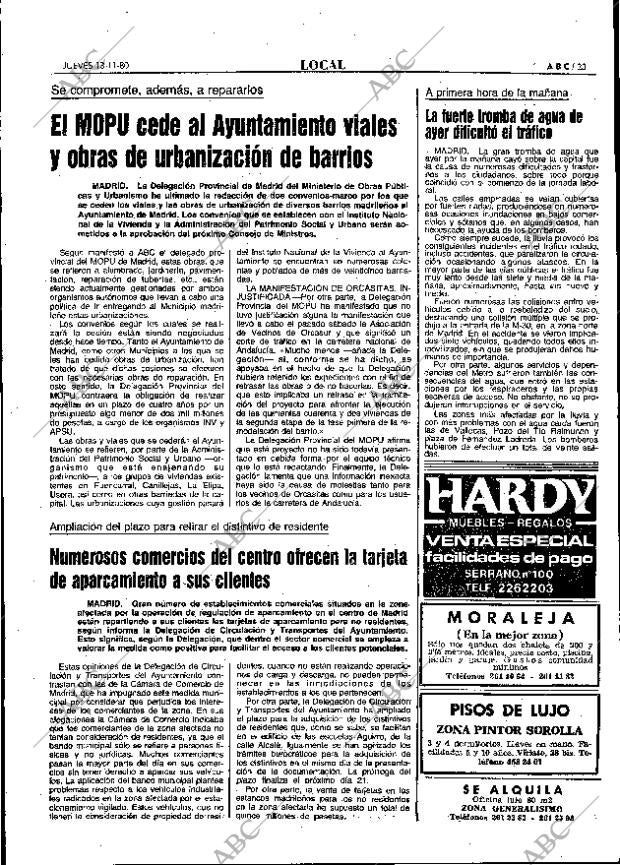 ABC MADRID 13-11-1980 página 43