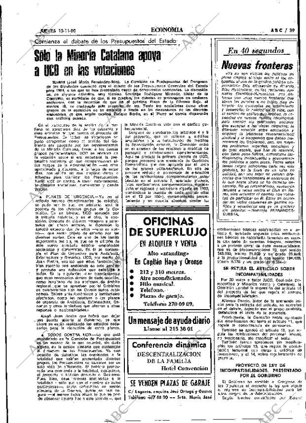 ABC MADRID 13-11-1980 página 59