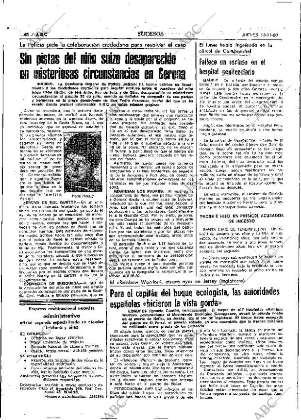 ABC MADRID 13-11-1980 página 68