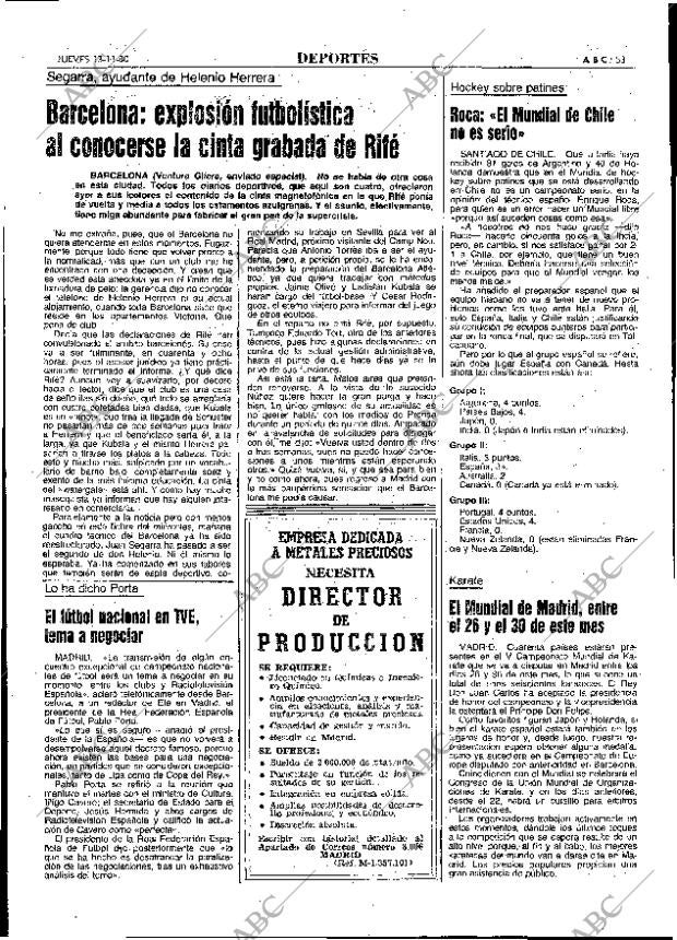 ABC MADRID 13-11-1980 página 73