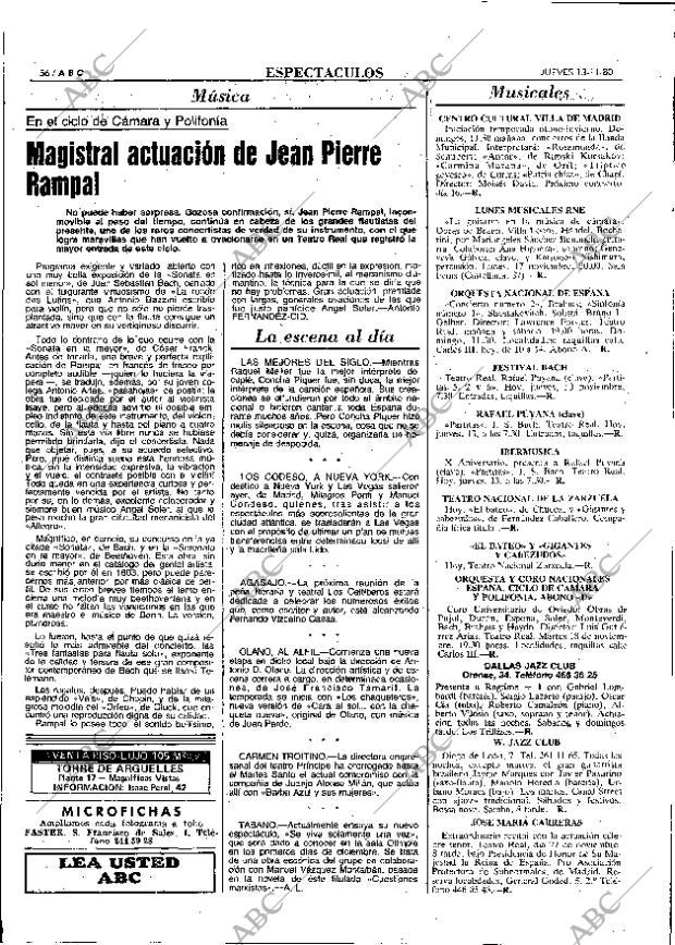 ABC MADRID 13-11-1980 página 76