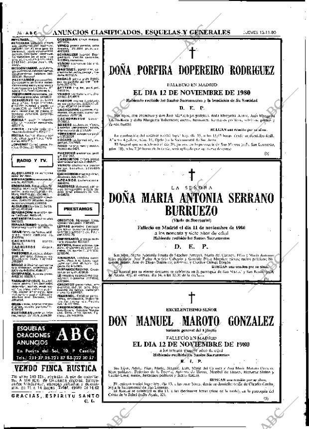 ABC MADRID 13-11-1980 página 96