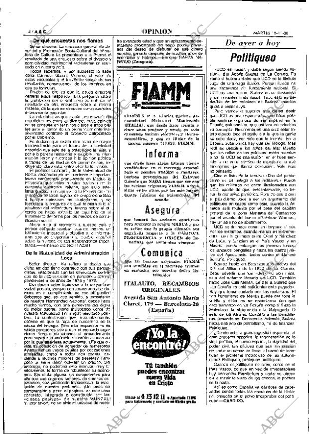 ABC MADRID 18-11-1980 página 20