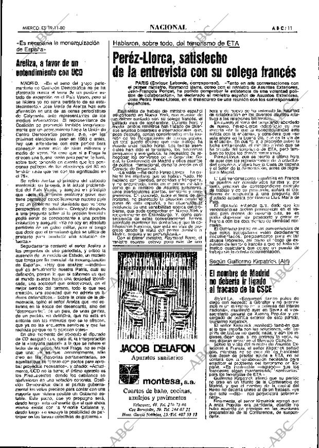 ABC MADRID 19-11-1980 página 27