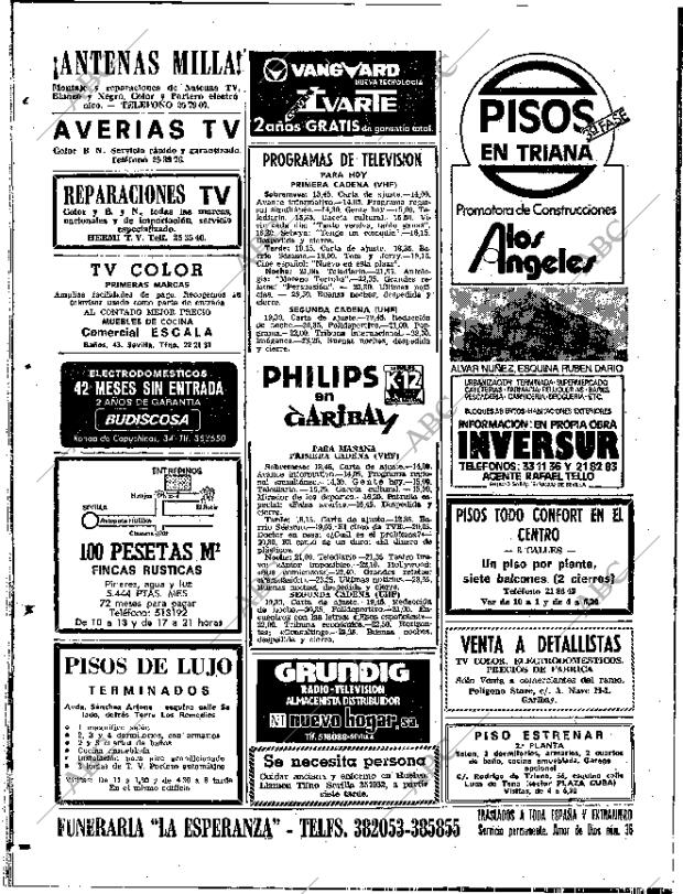 ABC SEVILLA 19-11-1980 página 70