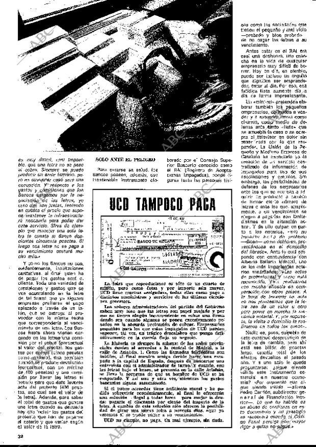 BLANCO Y NEGRO MADRID 19-11-1980 página 32