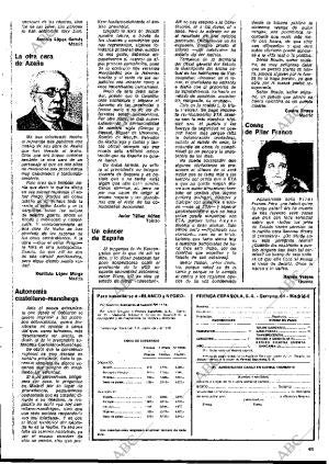 BLANCO Y NEGRO MADRID 19-11-1980 página 61