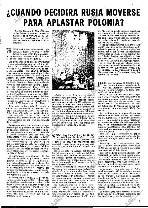 BLANCO Y NEGRO MADRID 19-11-1980 página 9