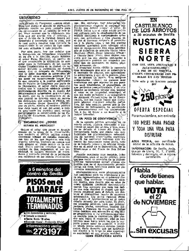 ABC SEVILLA 20-11-1980 página 45