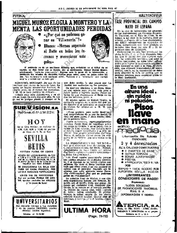 ABC SEVILLA 20-11-1980 página 59