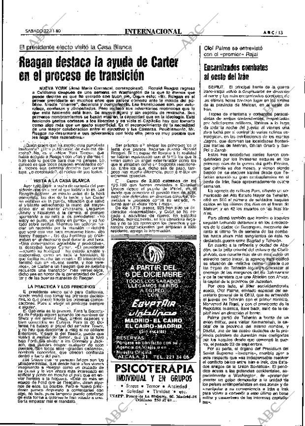 ABC MADRID 22-11-1980 página 21