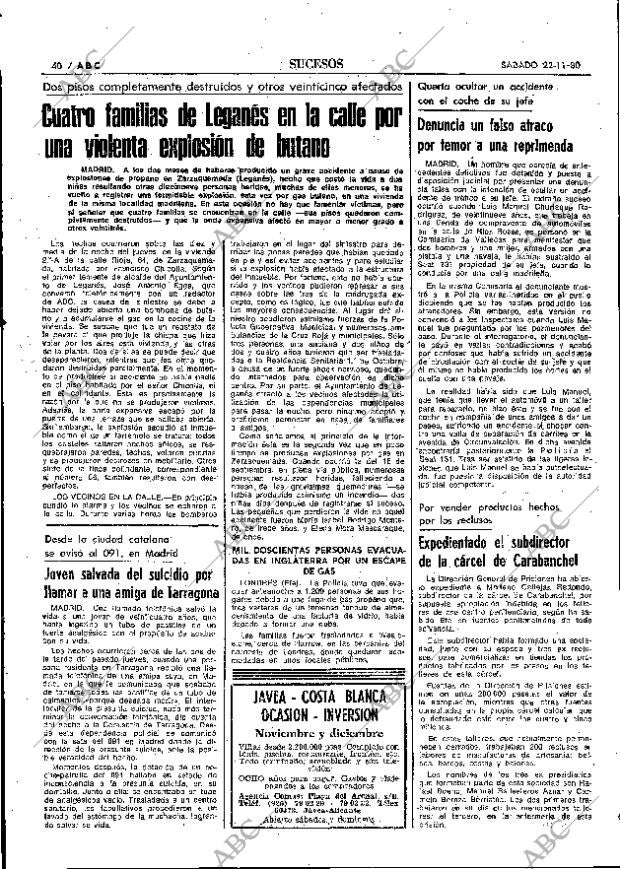 ABC MADRID 22-11-1980 página 64