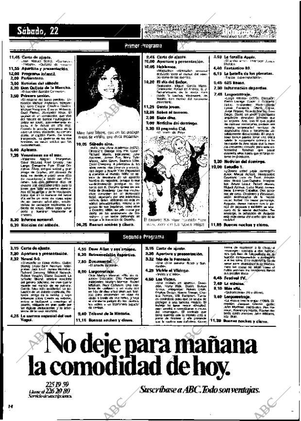 ABC MADRID 22-11-1980 página 94