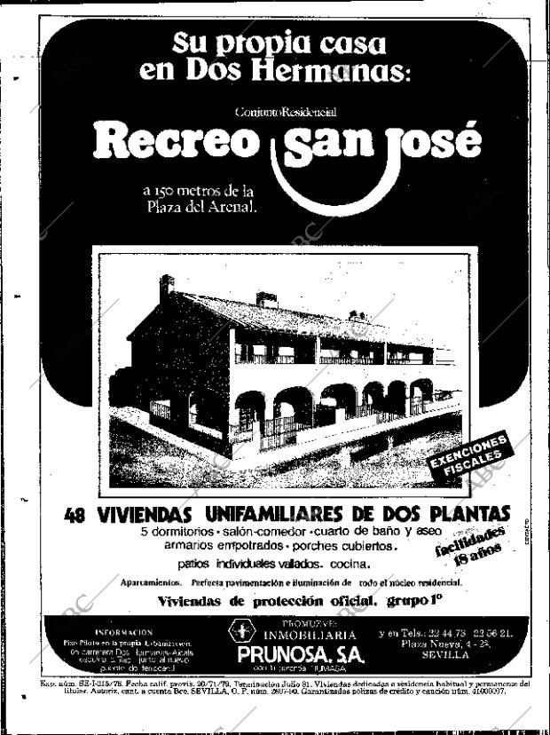 ABC SEVILLA 23-11-1980 página 110