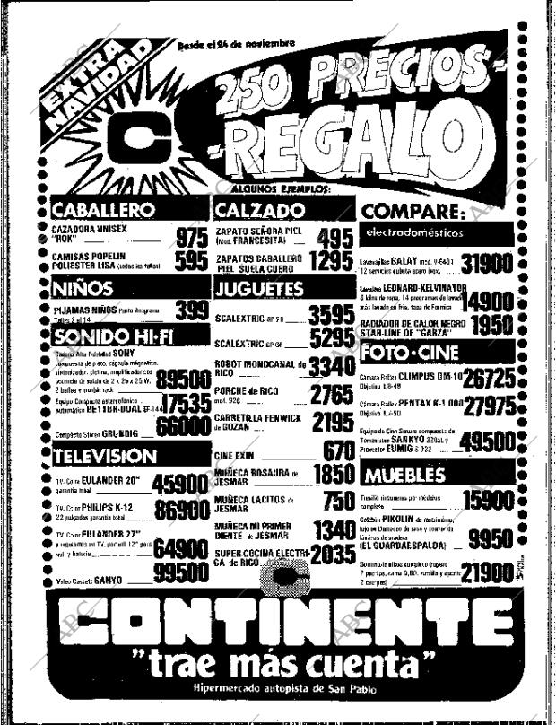 ABC SEVILLA 23-11-1980 página 16