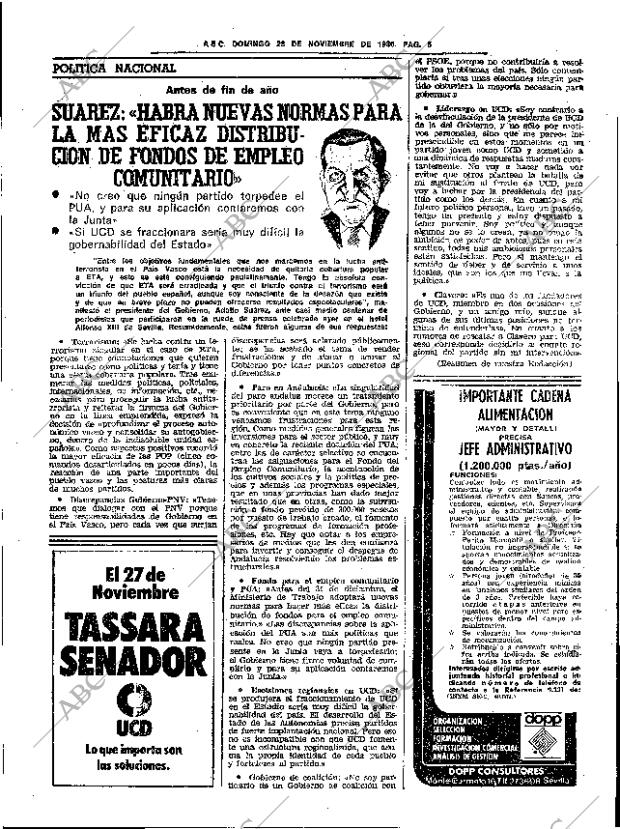 ABC SEVILLA 23-11-1980 página 21