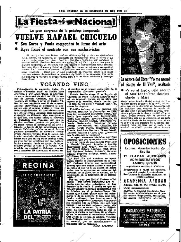 ABC SEVILLA 23-11-1980 página 67