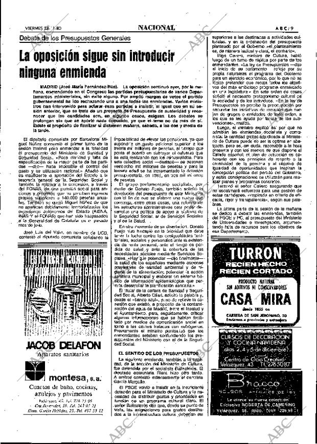 ABC MADRID 28-11-1980 página 21