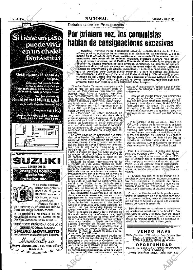 ABC MADRID 28-11-1980 página 22