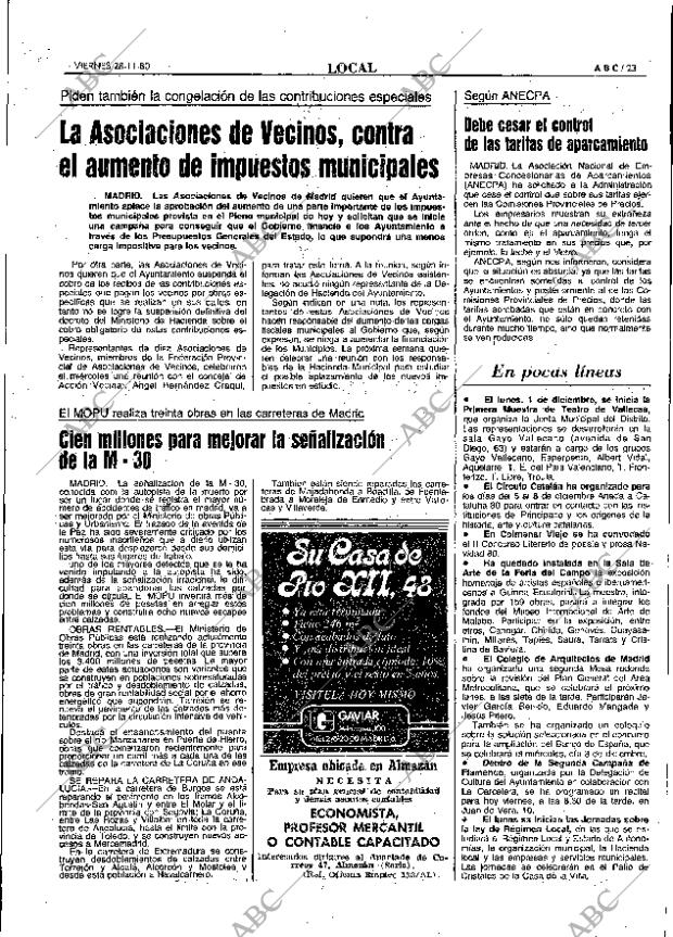 ABC MADRID 28-11-1980 página 35