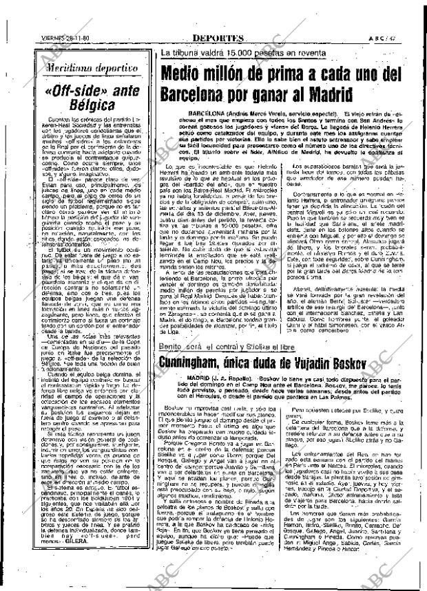 ABC MADRID 28-11-1980 página 59