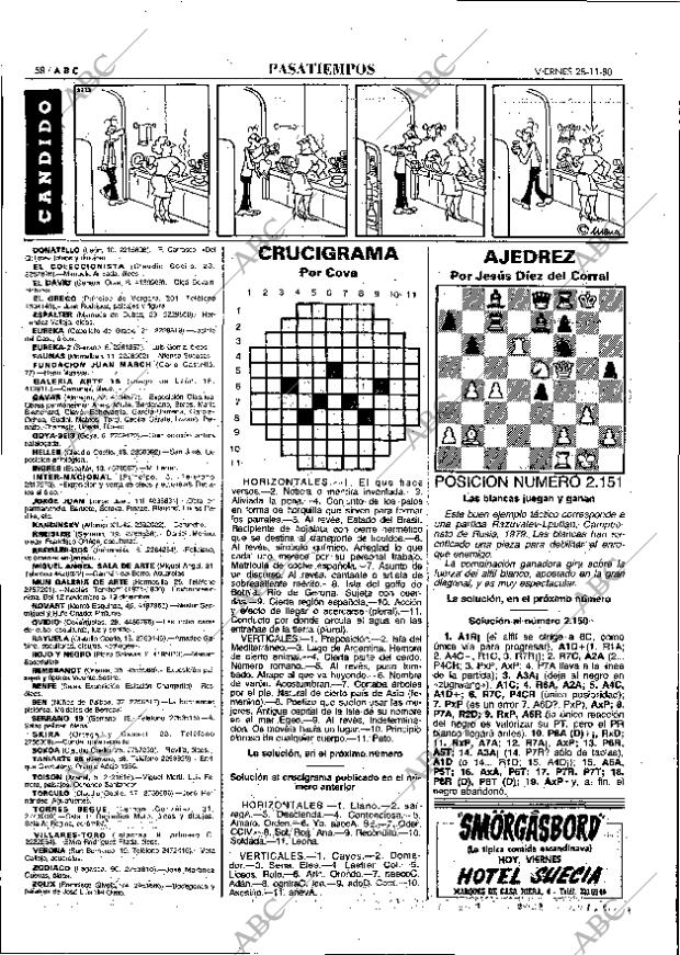 ABC MADRID 28-11-1980 página 70