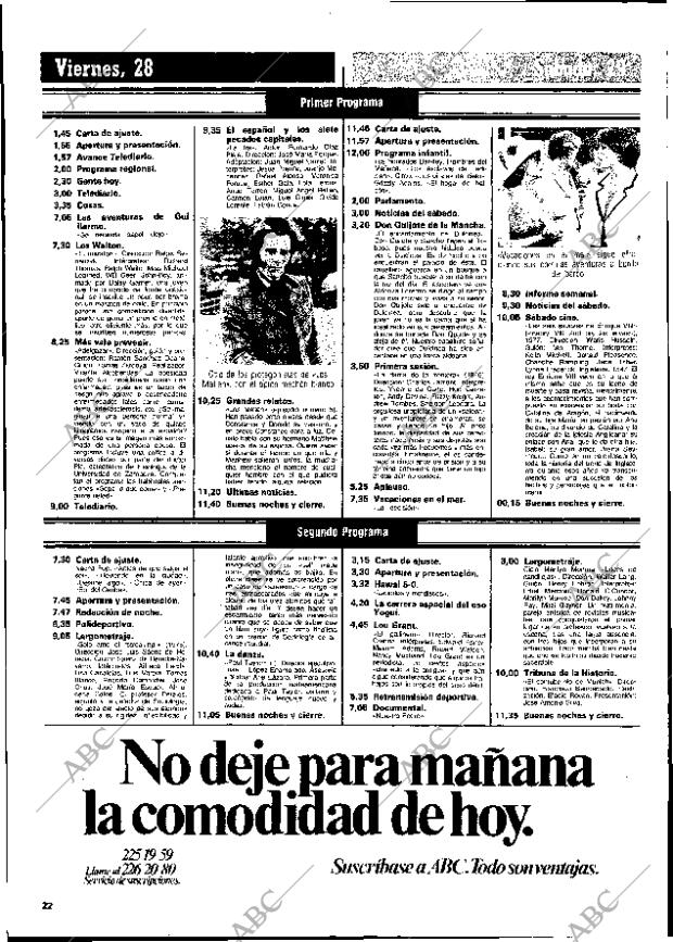 ABC MADRID 28-11-1980 página 94