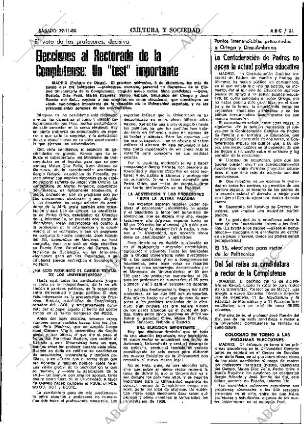 ABC MADRID 29-11-1980 página 43