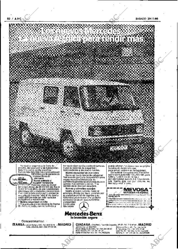 ABC MADRID 29-11-1980 página 44