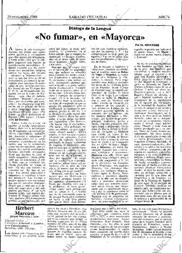 ABC MADRID 29-11-1980 página 49