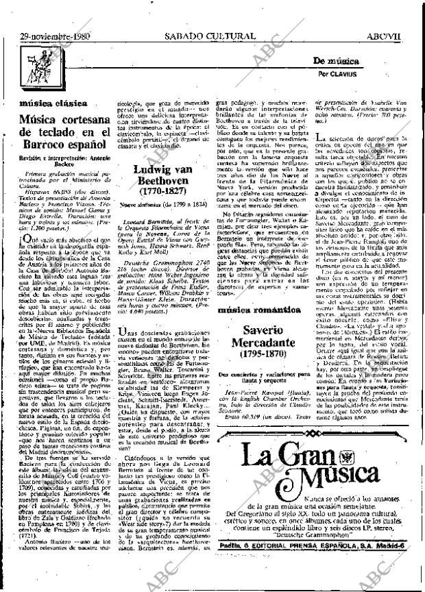 ABC MADRID 29-11-1980 página 51