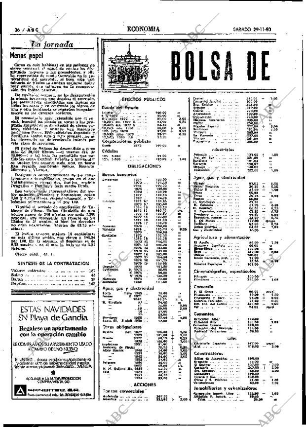 ABC MADRID 29-11-1980 página 64