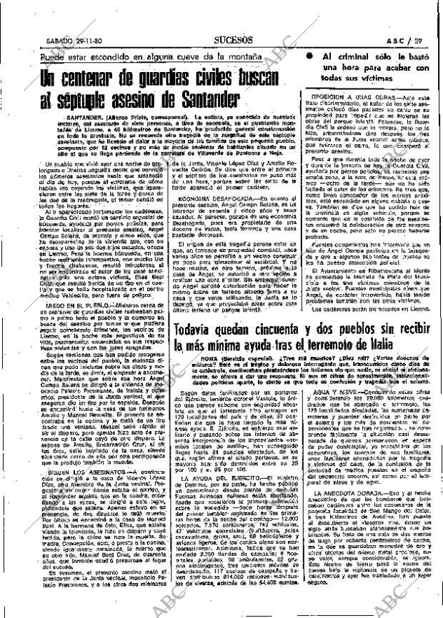 ABC MADRID 29-11-1980 página 67