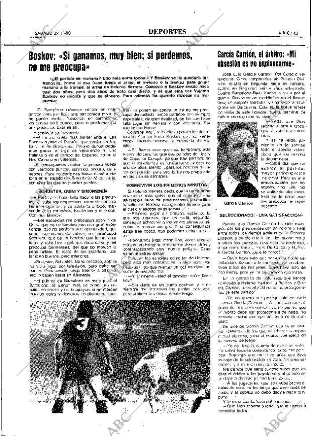 ABC MADRID 29-11-1980 página 71