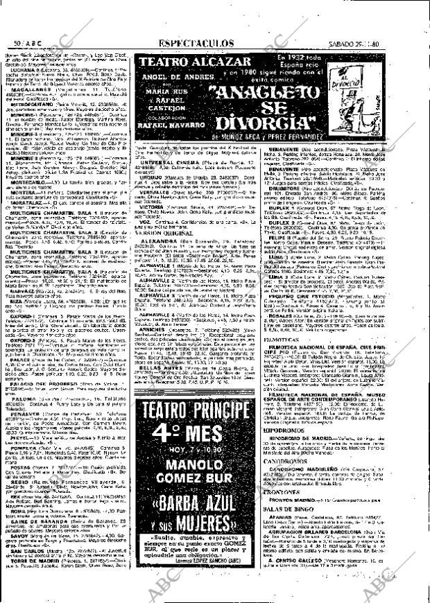 ABC MADRID 29-11-1980 página 78