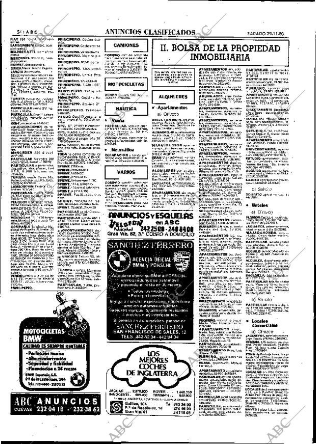 ABC MADRID 29-11-1980 página 82