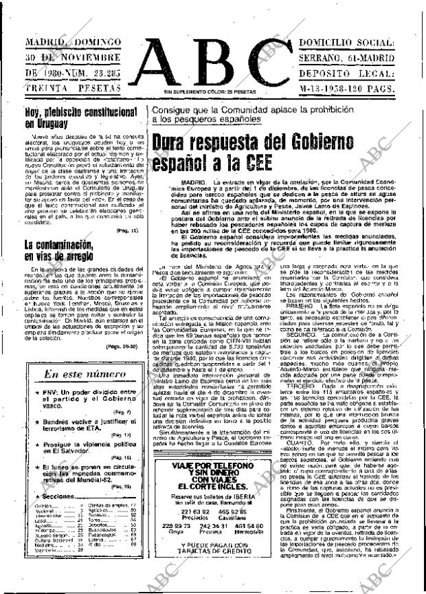 ABC MADRID 30-11-1980 página 17