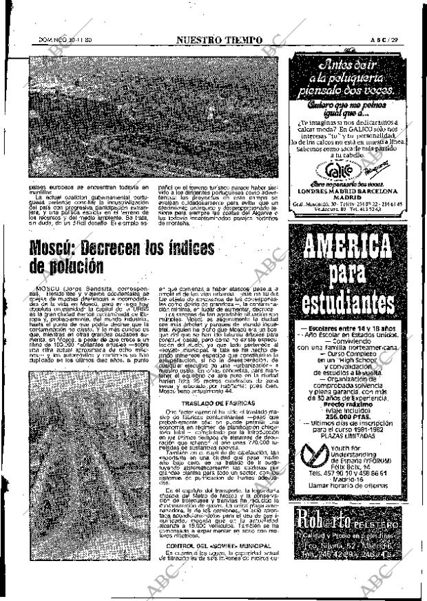 ABC MADRID 30-11-1980 página 45