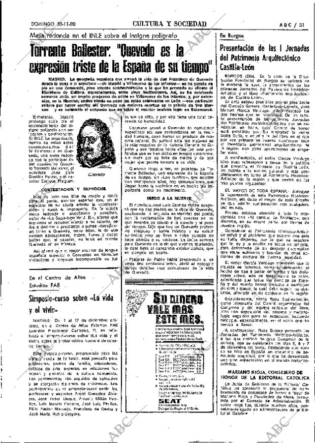 ABC MADRID 30-11-1980 página 47