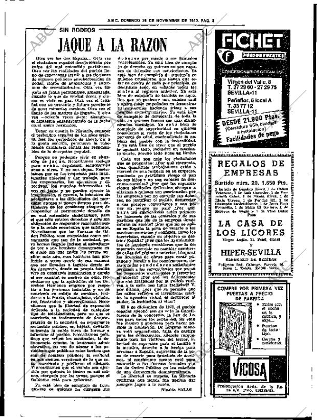 ABC SEVILLA 30-11-1980 página 19