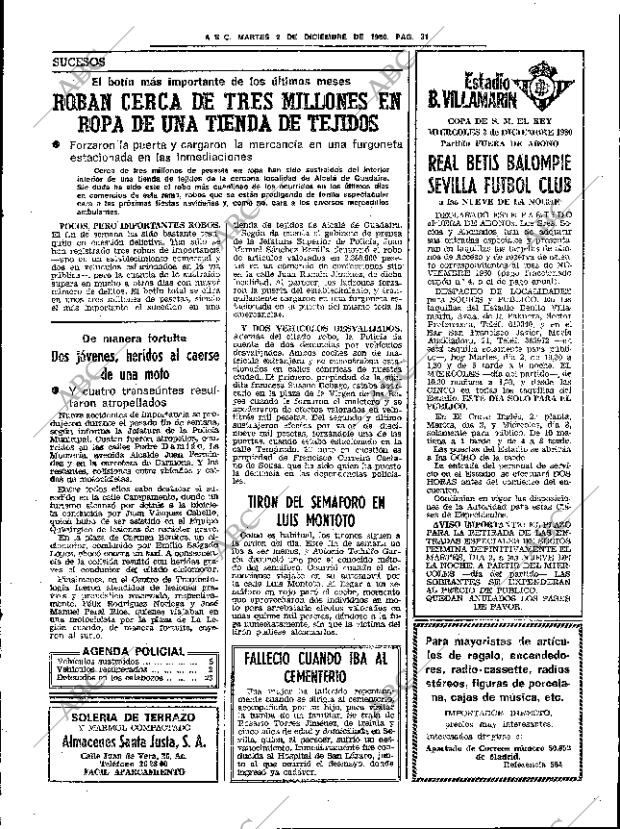 ABC SEVILLA 02-12-1980 página 55