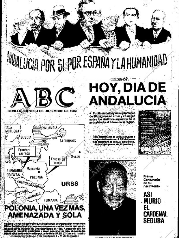 ABC SEVILLA 04-12-1980 página 1