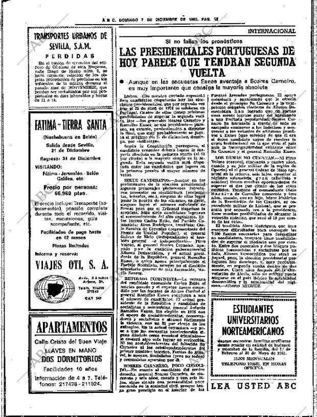 ABC SEVILLA 07-12-1980 página 28