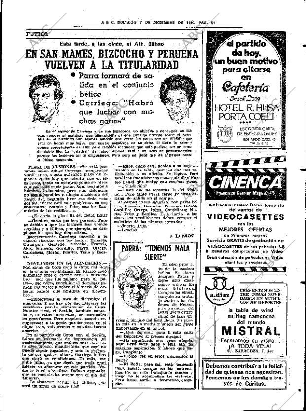 ABC SEVILLA 07-12-1980 página 67