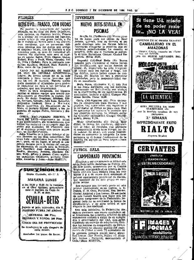 ABC SEVILLA 07-12-1980 página 71