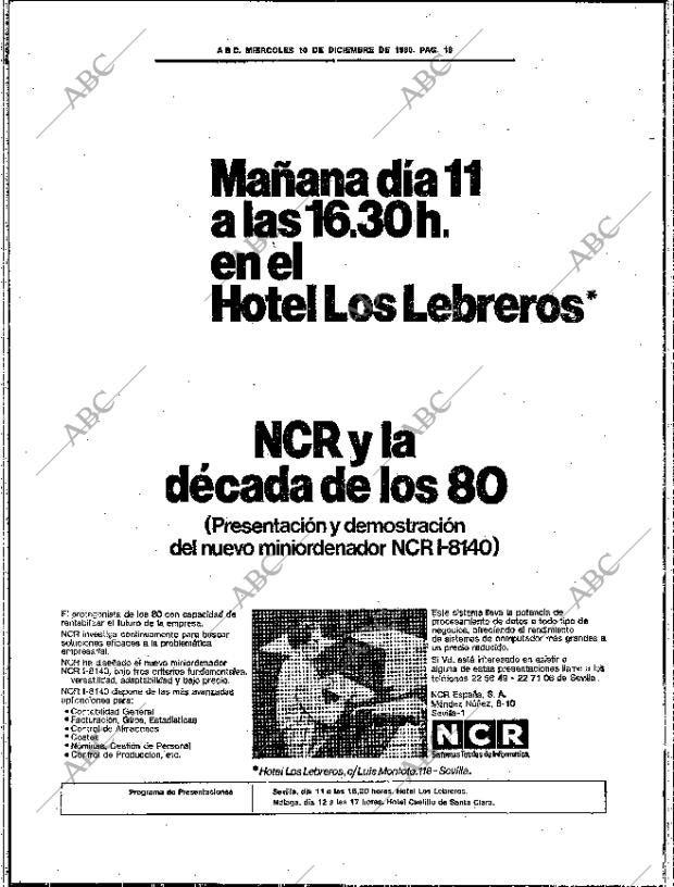 ABC SEVILLA 10-12-1980 página 26